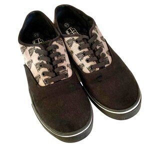 Star Wars Darth Vader X Skechers Sneakers Mens 11 Canvas Lace-Up Black Gray